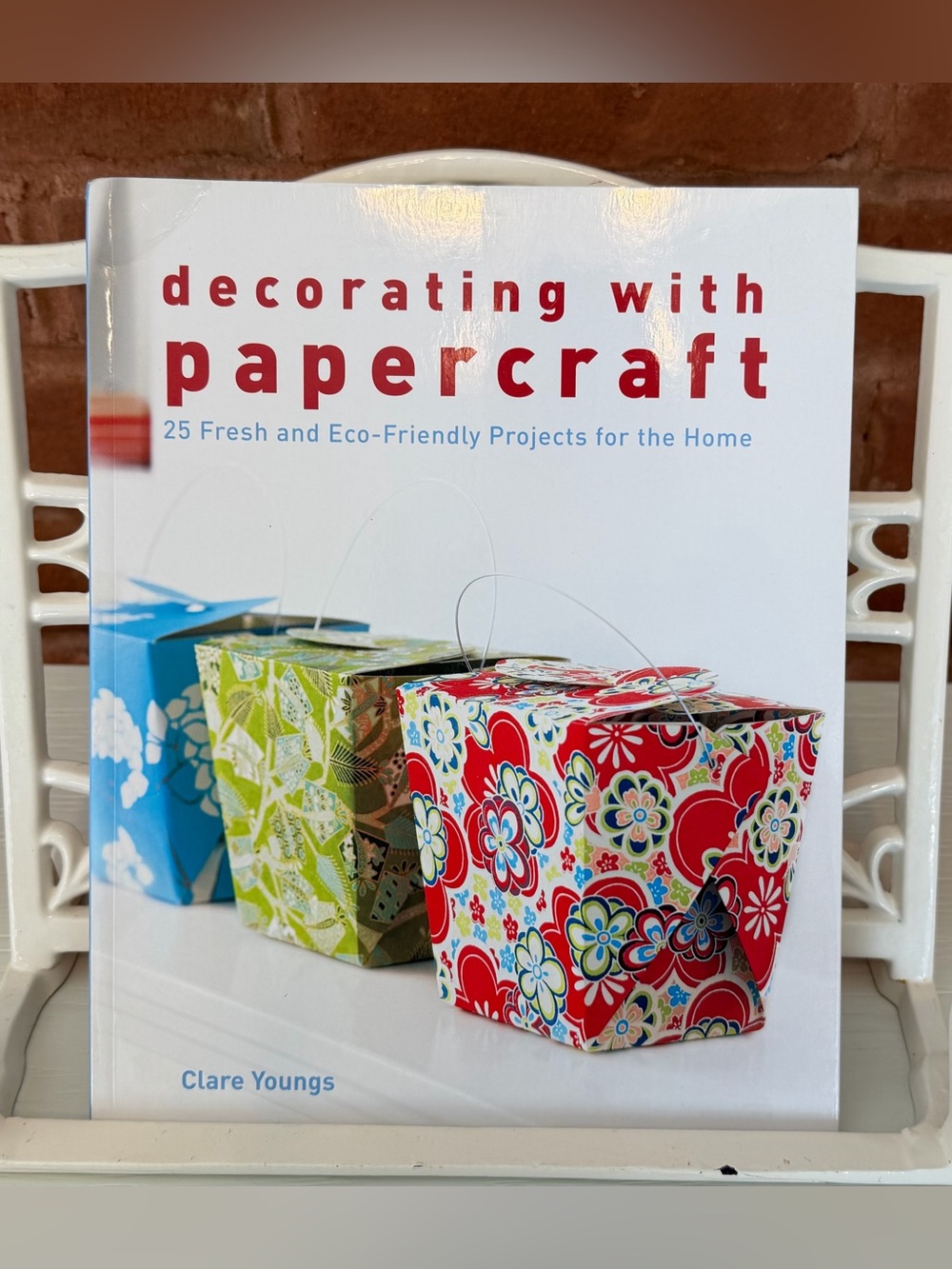 Decorating with Papercraft Book - Red Floral